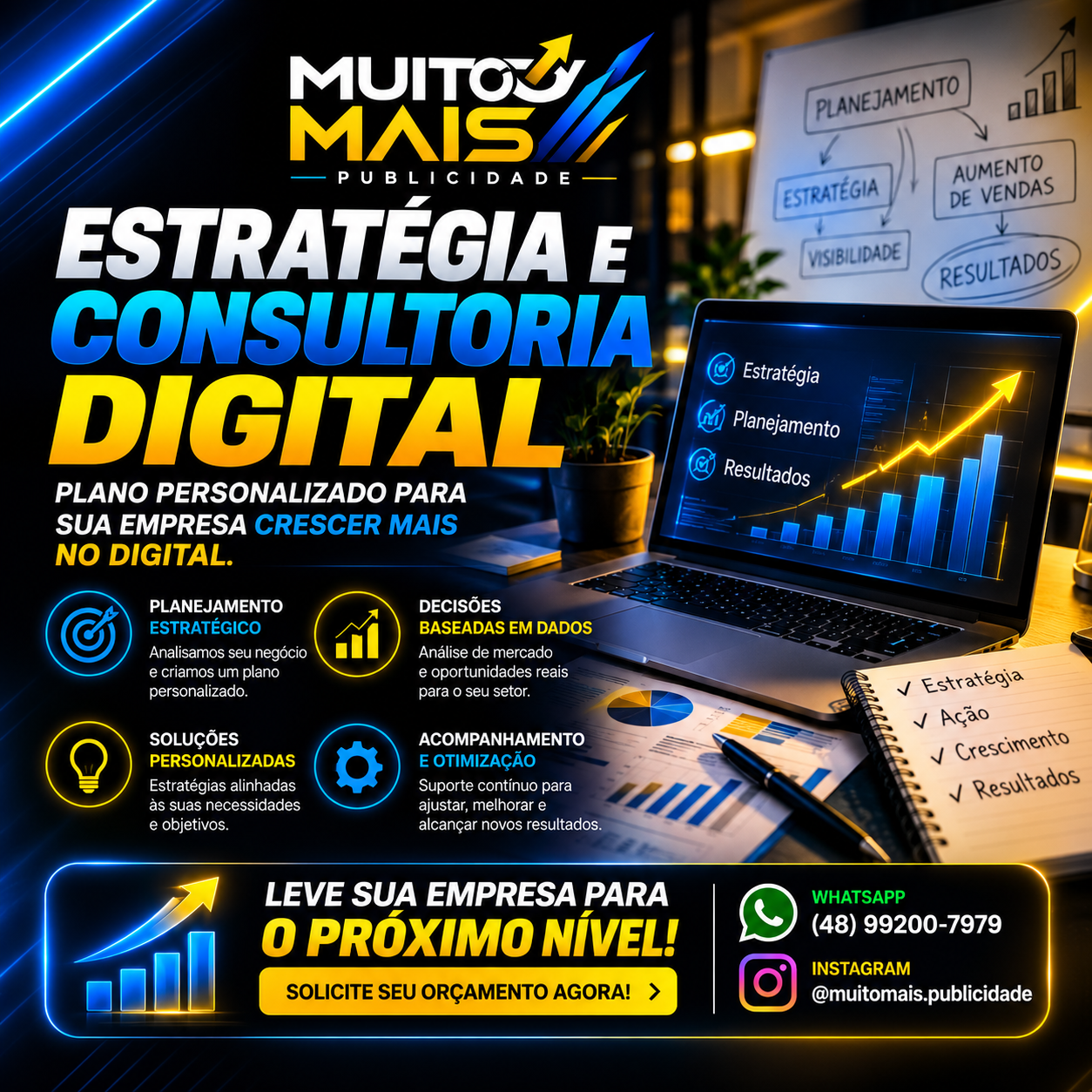 Serviço Estratégia e Consultoria Digital